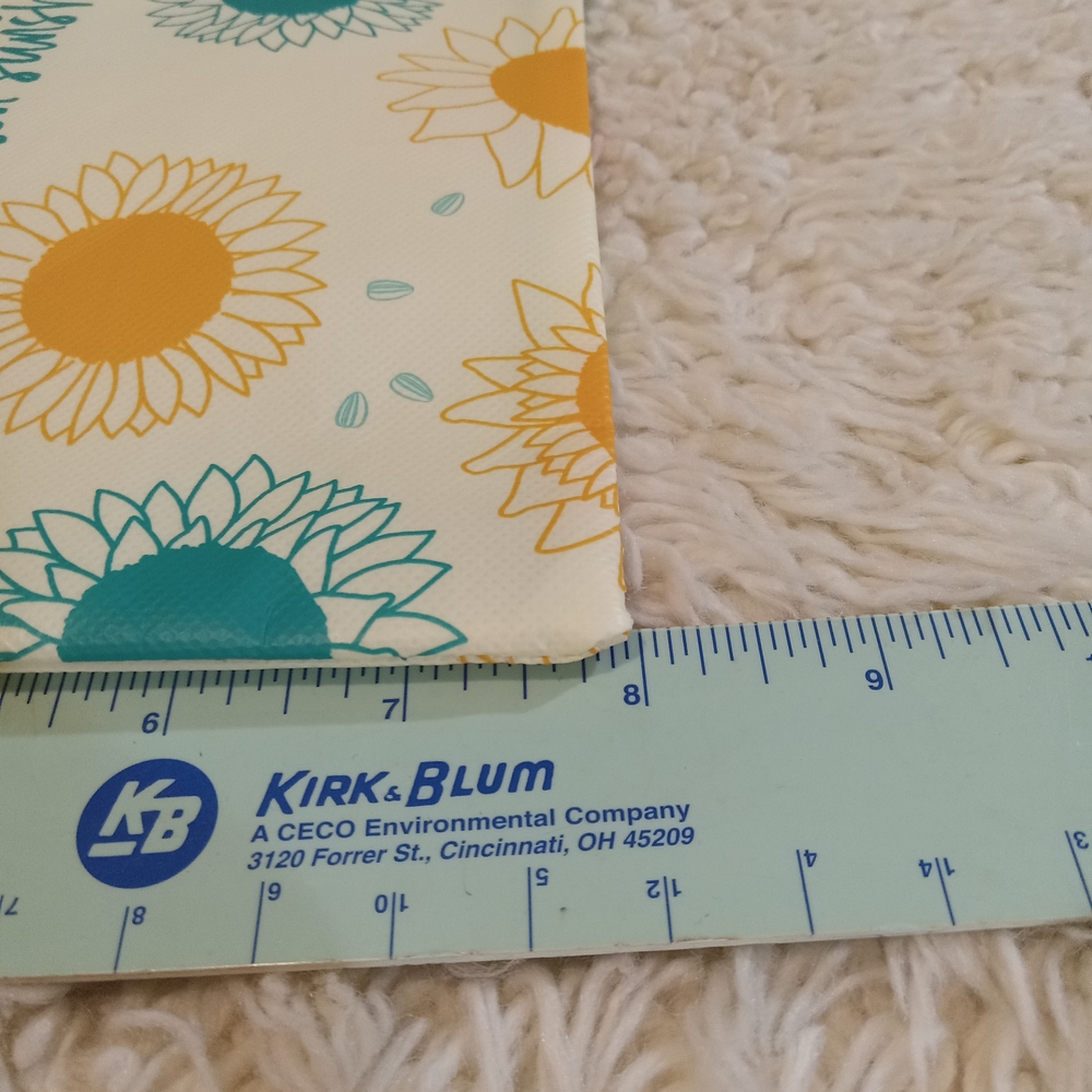 Sunflower Print Pouch - Picture 10 of 10